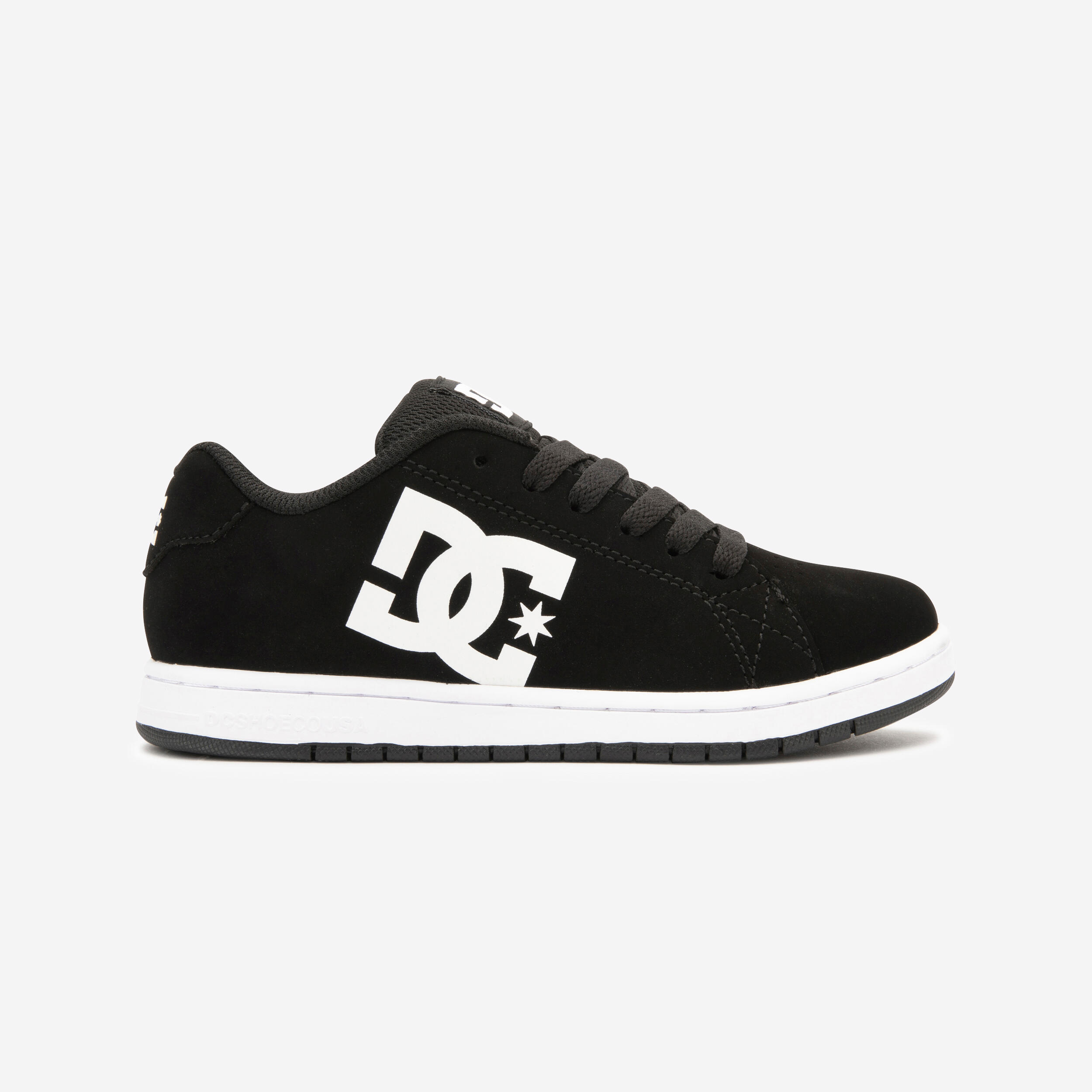 Buty dla dzieci na deskorolkę DC Gaveler czarno-białe