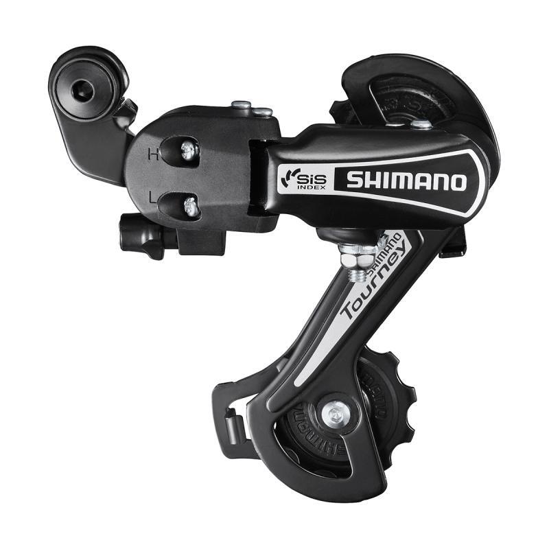 Przerzutka tylna Shimano Tourney RD-TY21 czarna 6 biegów