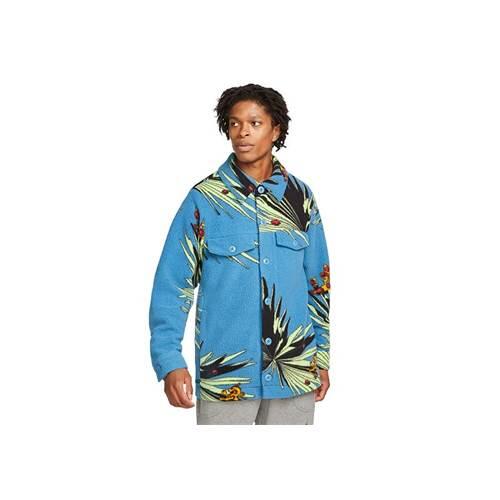 Kurtka uniwersalna męska Nike Ebron James Sherpa Button-up