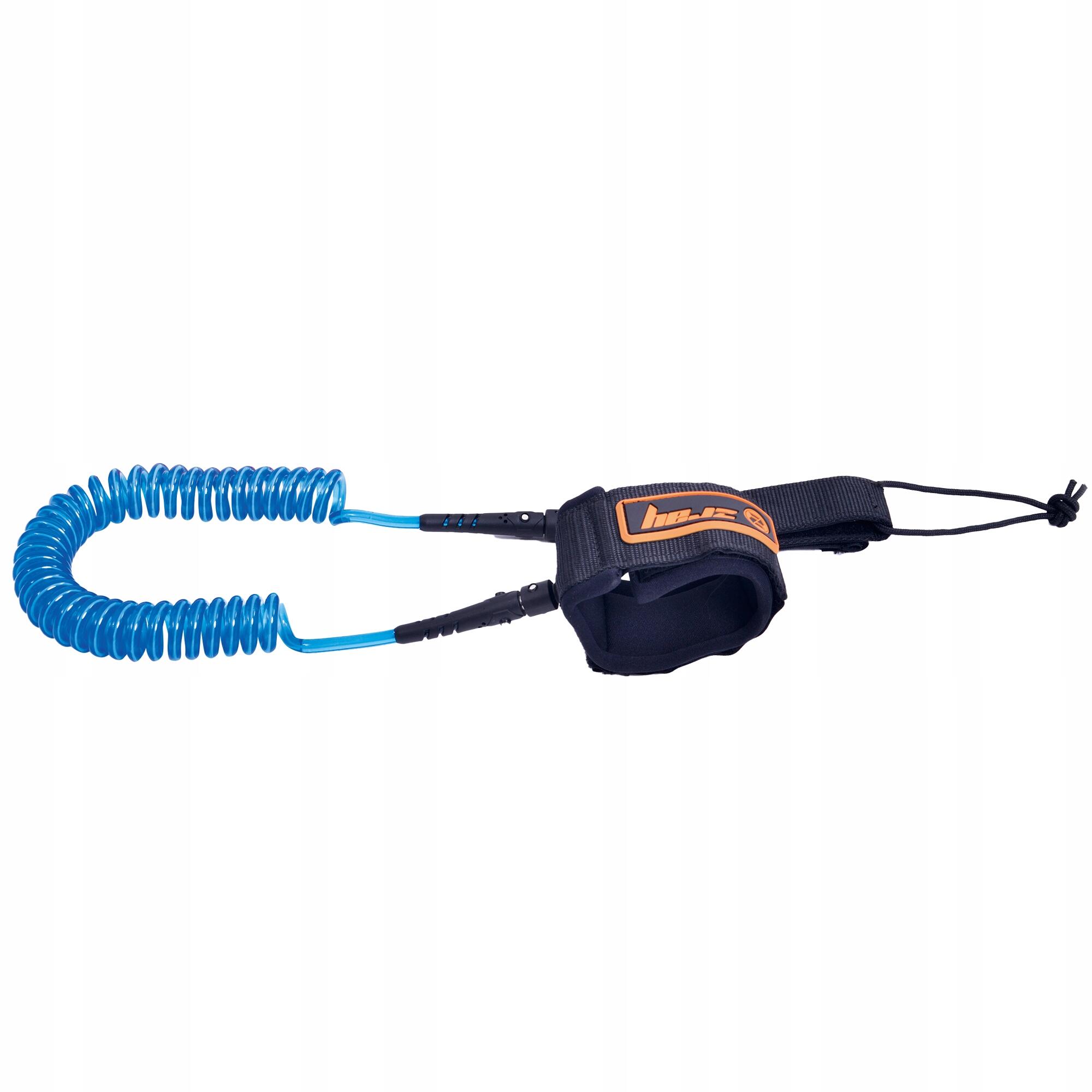 Smycz Bezpieczeństwa SUP ZRAY Leash Pro Niebieska Spiralna 3m do Deski