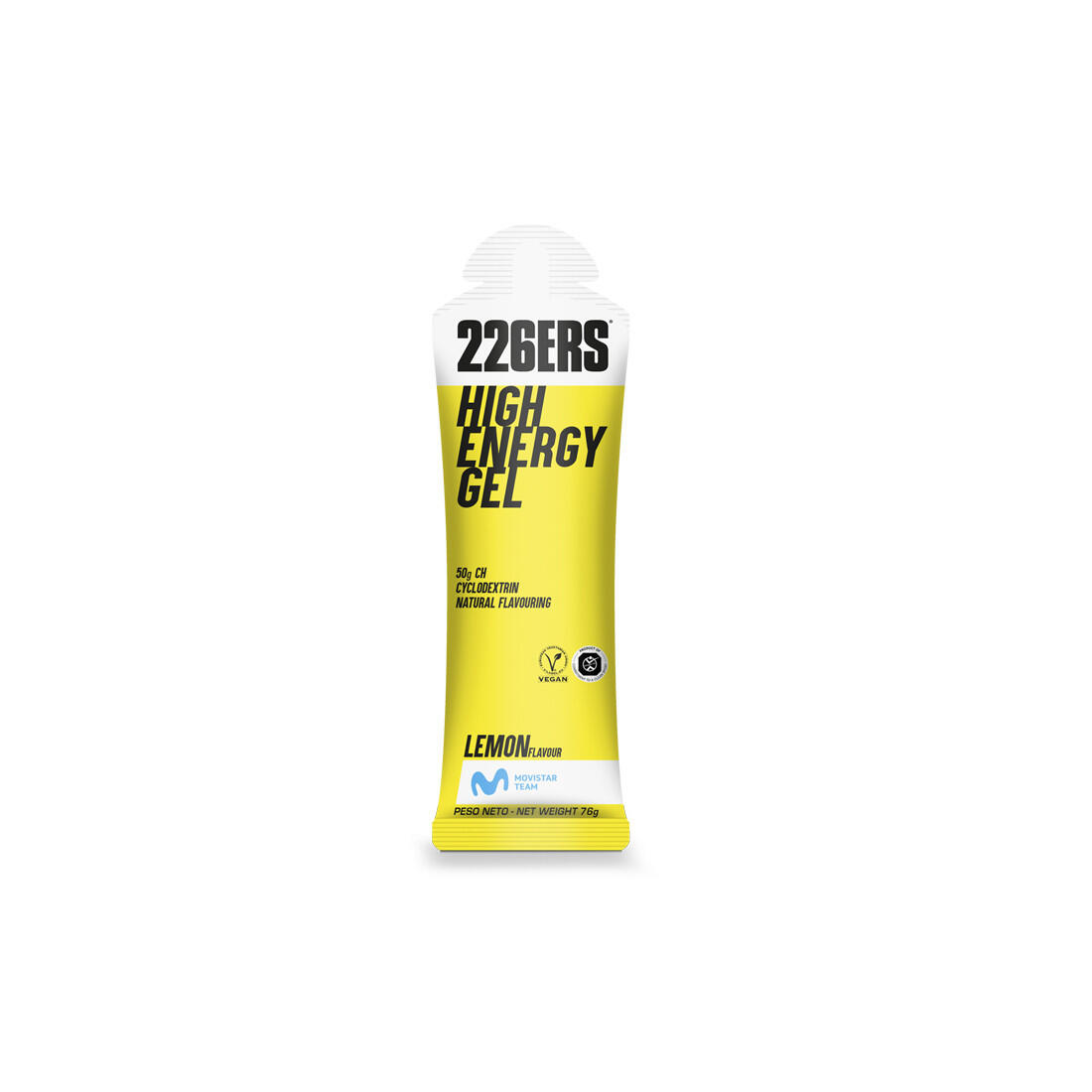 Żel energetyczny 226ers wysoka energia 76g cytrynowy