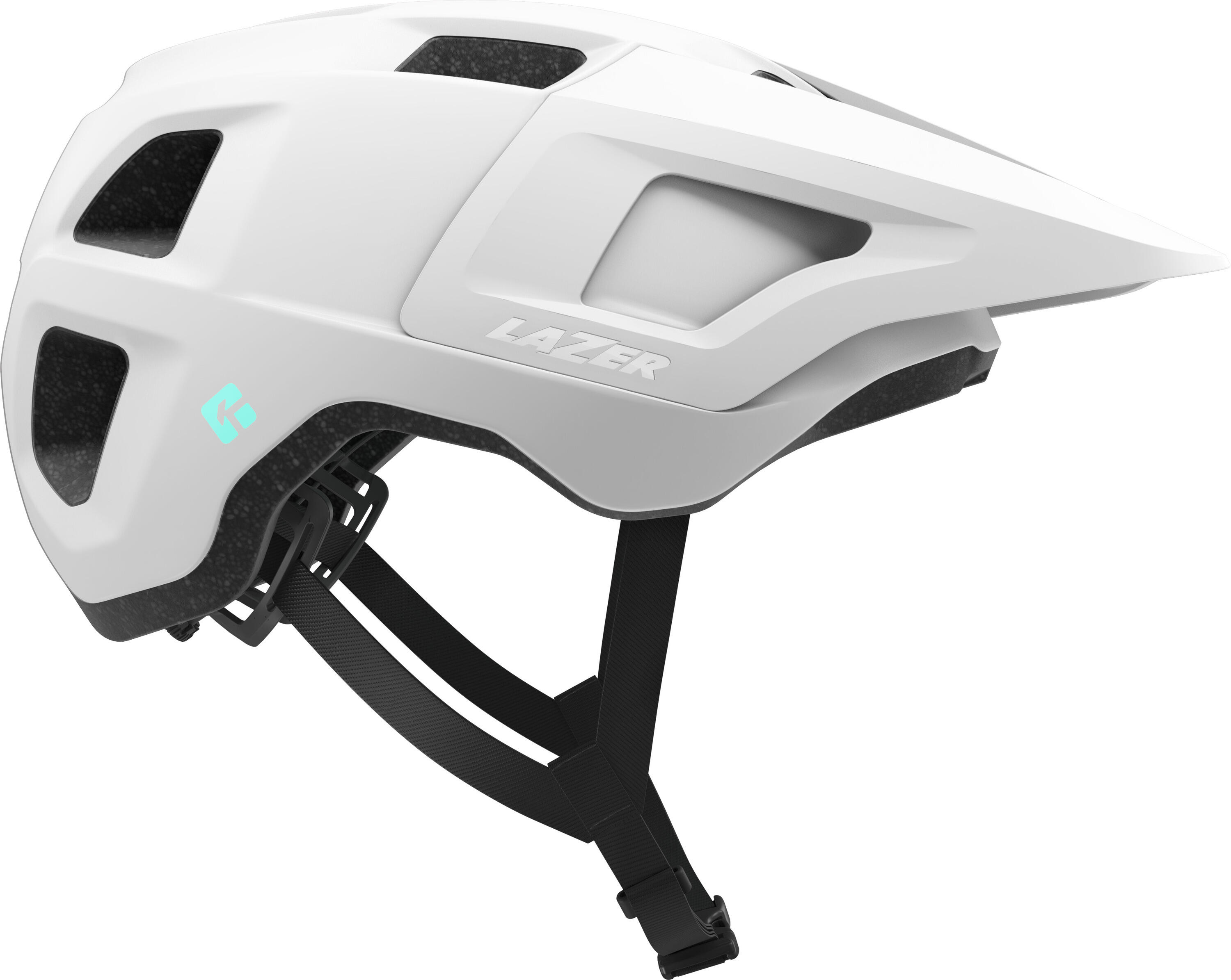 Kask rowerowy Lupo KinetiCore, matowy biały