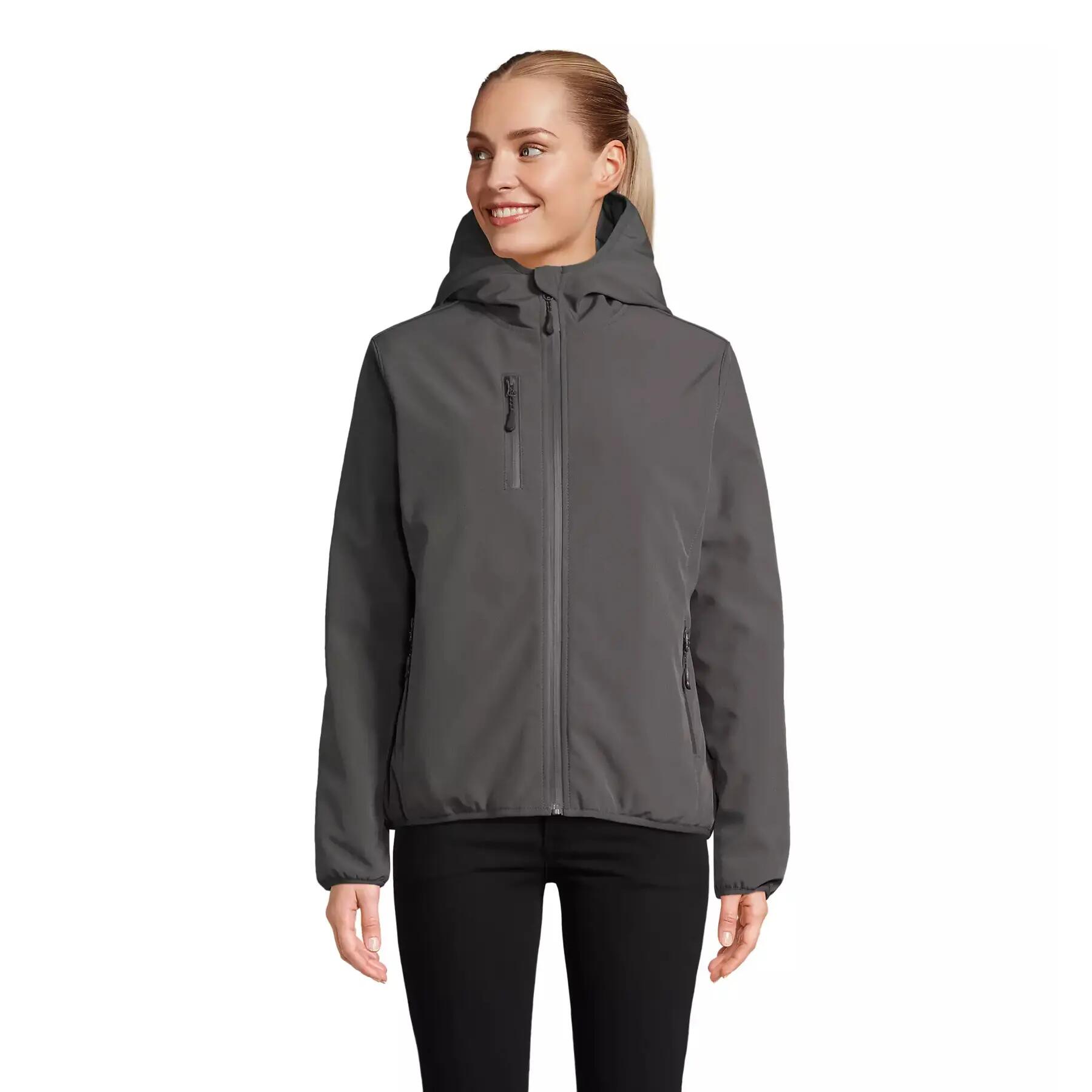 Damska kurtka softshell Sol's Falcon Padded