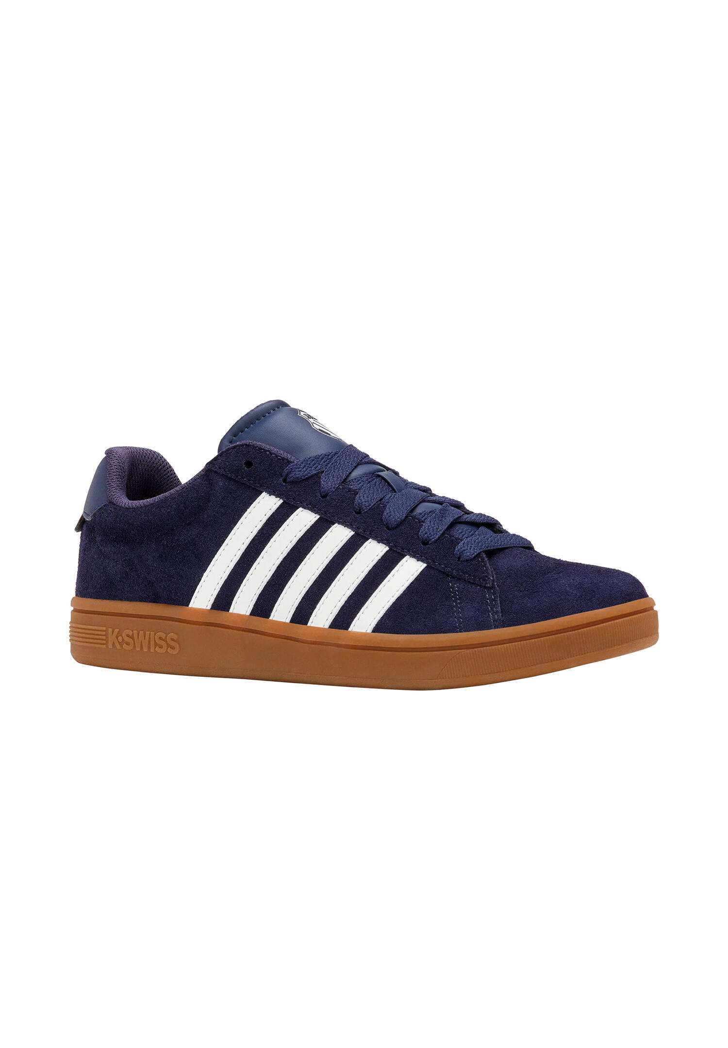 Sneakersy męskie K-swiss COURT TIEBRK II SDE na co dzień granatowe (09492-465-M)