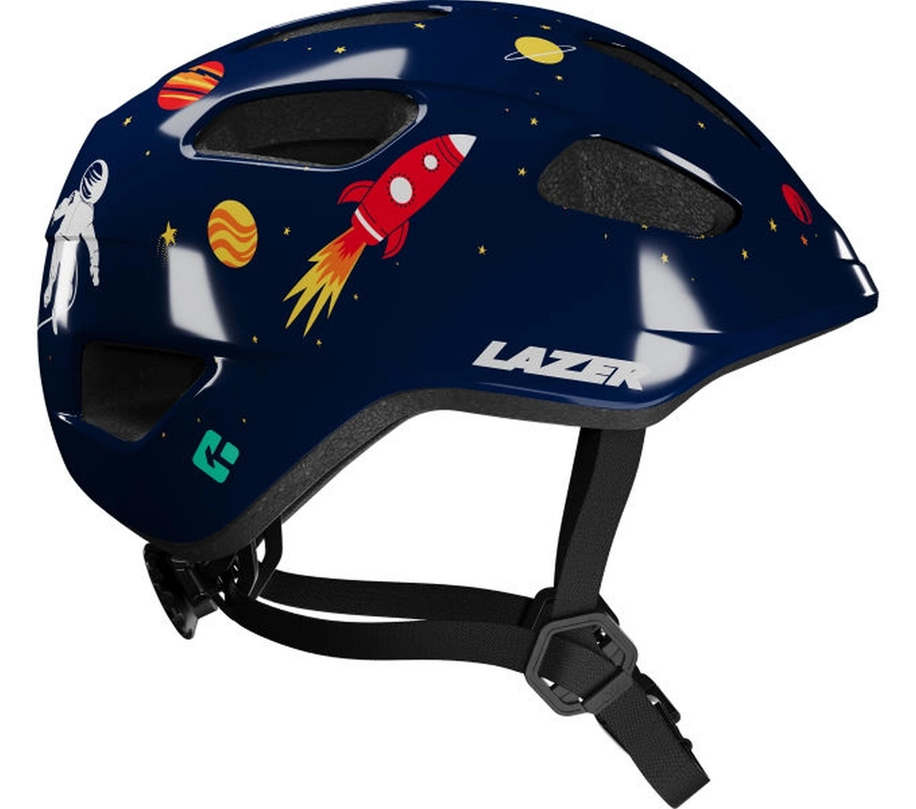 Dziecięcy kask rowerowy Nutz 2.0 KinetiCore, Space