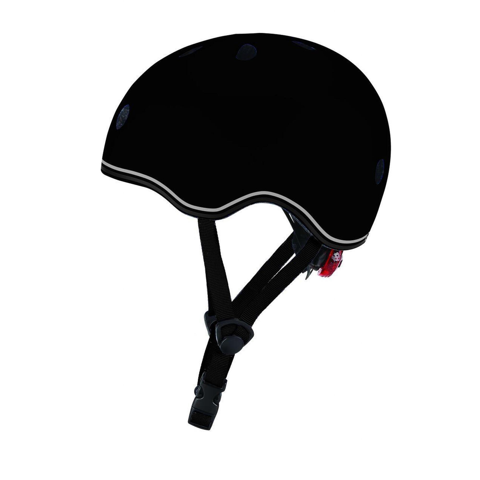 Kask dziecięcy Globber Evo Lights XXS-S czarny