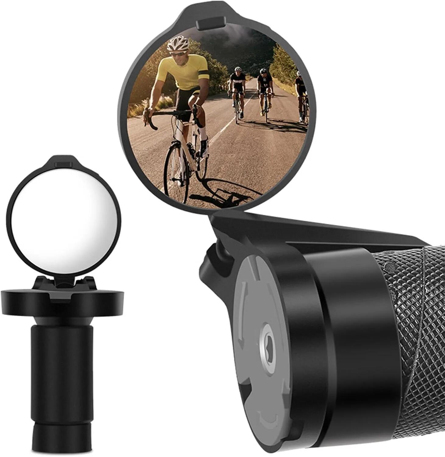 2 Lusterko rowerowe 360° kompaktowe HD – montaż uniwersalny