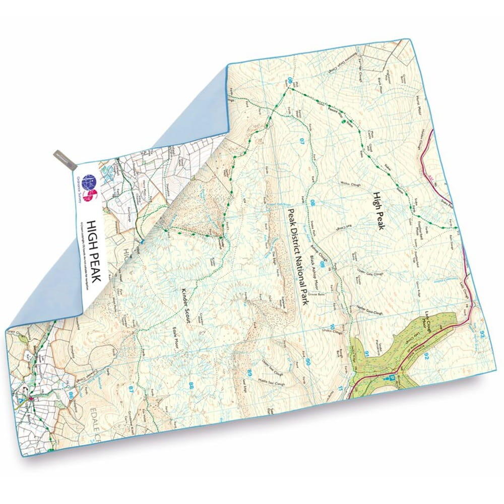 Ręcznik szybkoschnący Lifeventure SoftFibre OS Map Towel Giant