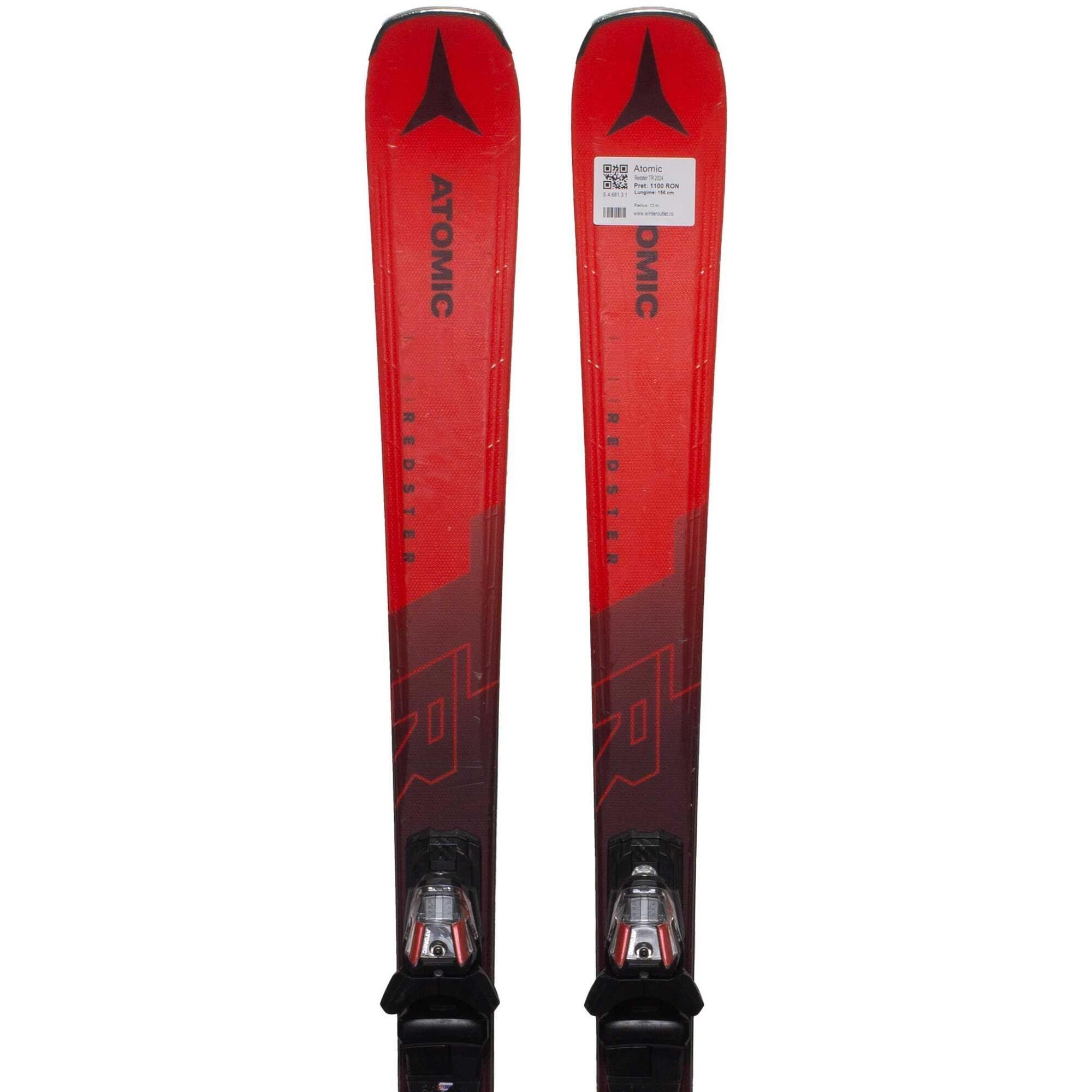 Second Life- Narty ATOMIC Redster TR 2024  142 cm- Stan bardzo dobry