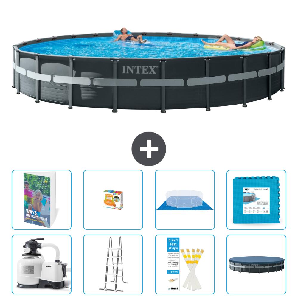 INTEX Basen Ultra XTR Okrągły - 732x132 cm - 9-częściowy S570