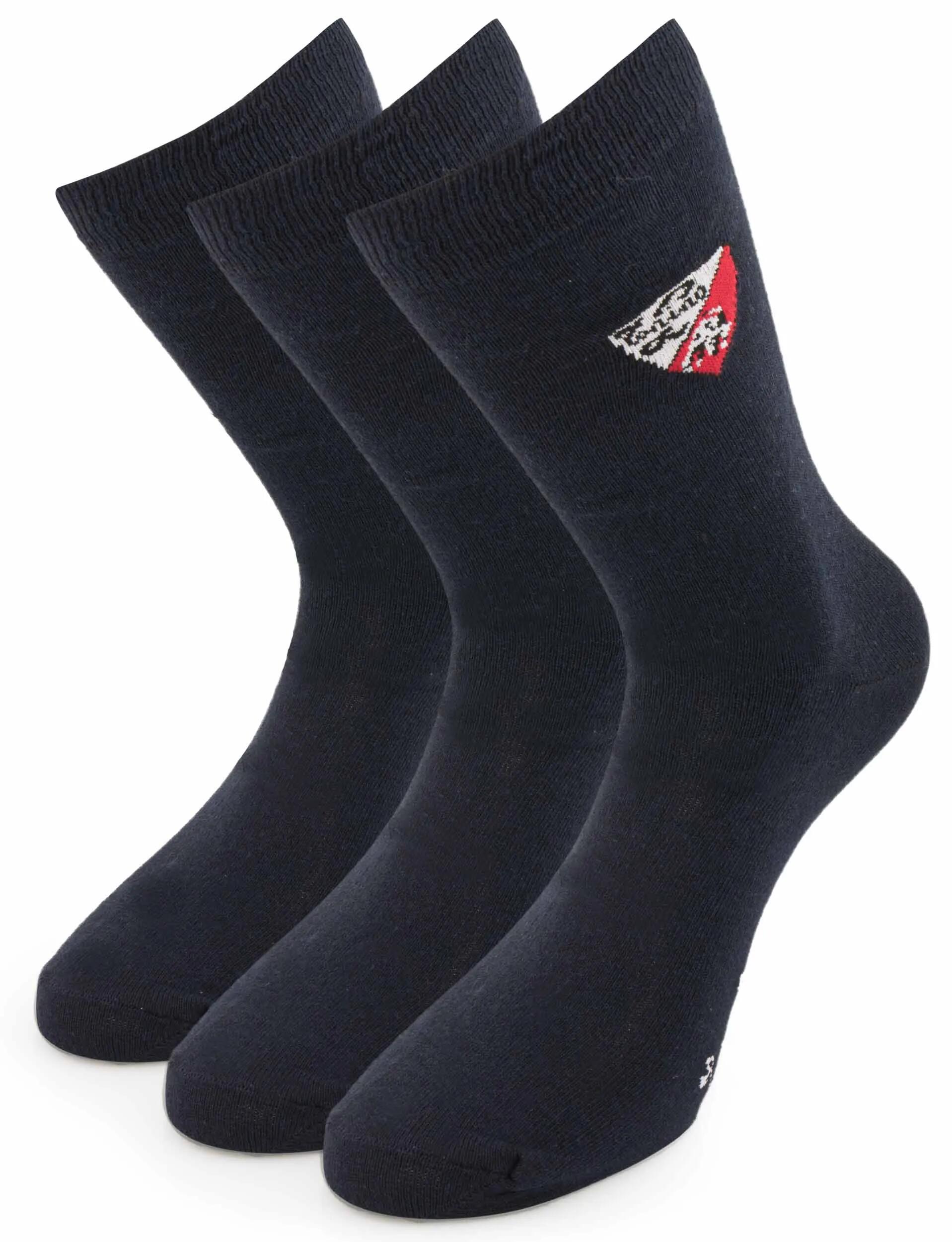 Niebieskie skarpetki Tonino Lamborghini 3 pary Niebieskie 39-42