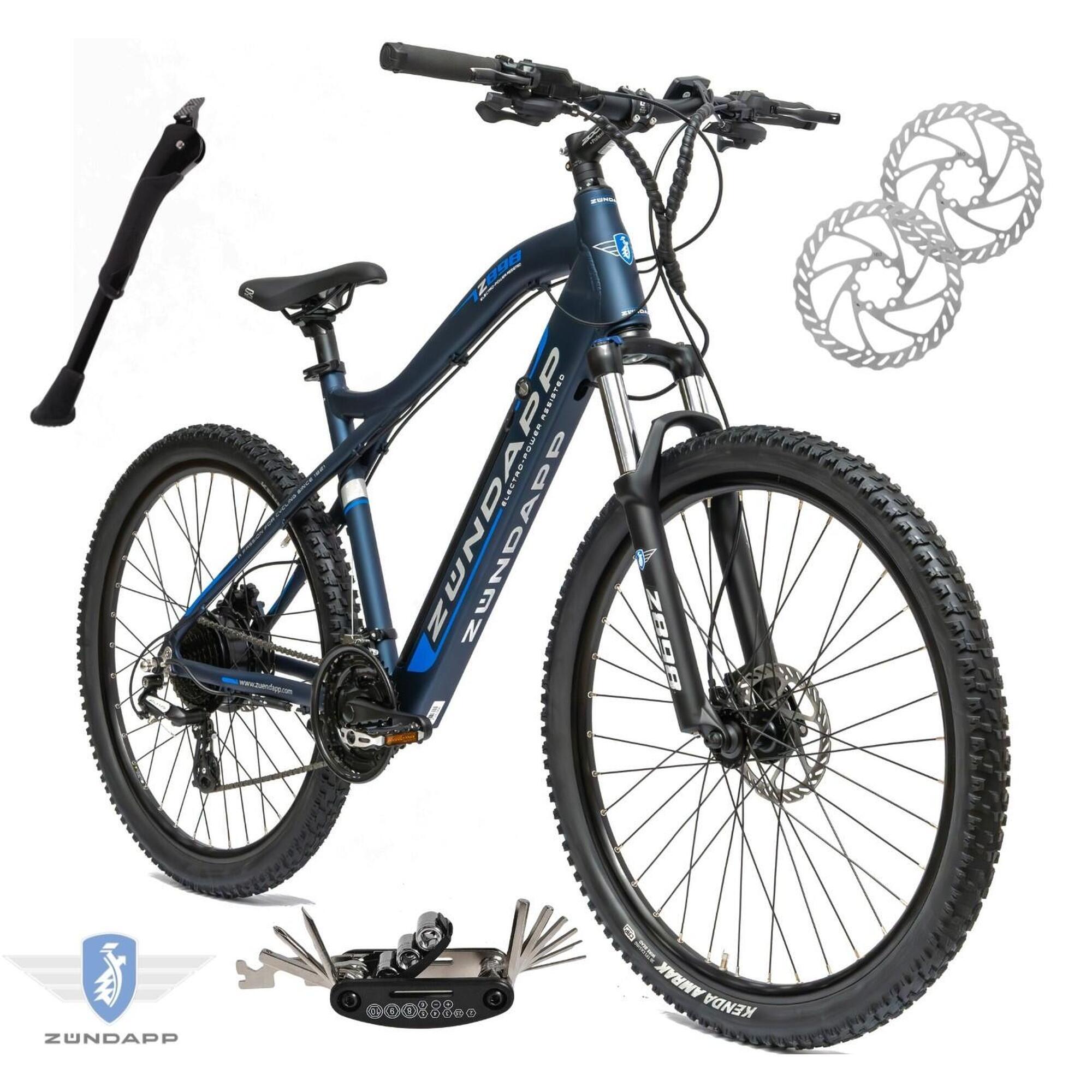 Rower Elektryczny Damski Męski Górski 27 5 Shimano MTB ALU Hydraulika