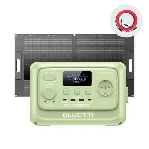 Elite 30 V2 generator solarny z panelem 100W, 288Wh/600W na camping i wyprawy