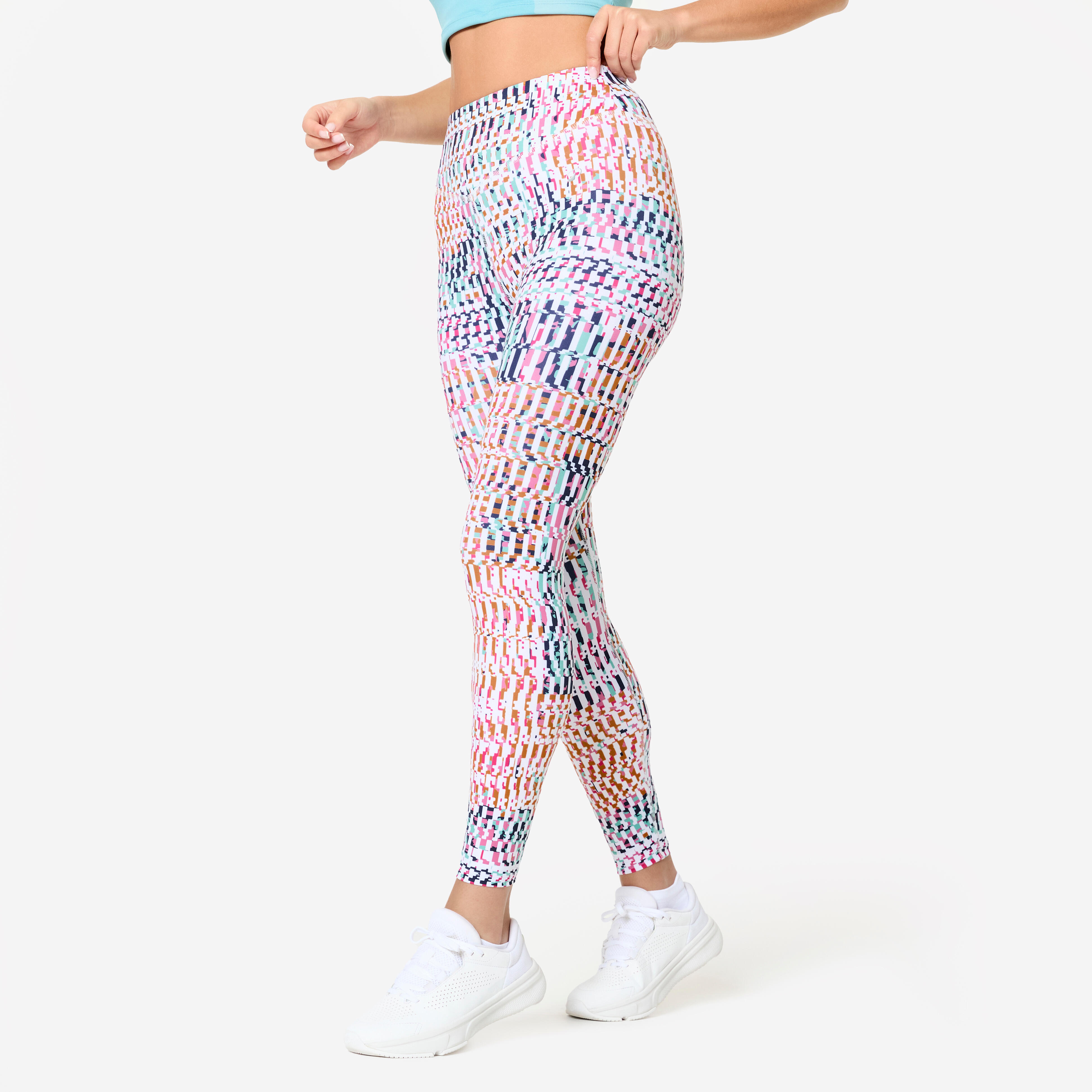 Legginsy fitness damskie Domyos