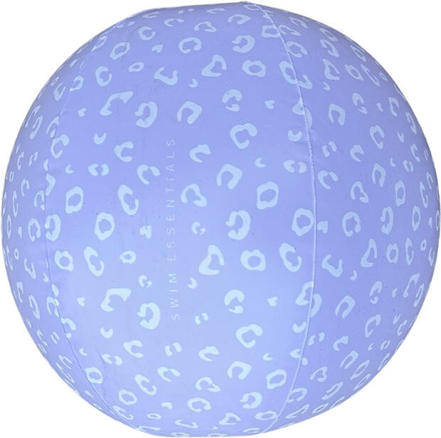 Swim Essentials Beachball - Lila - Leopard
