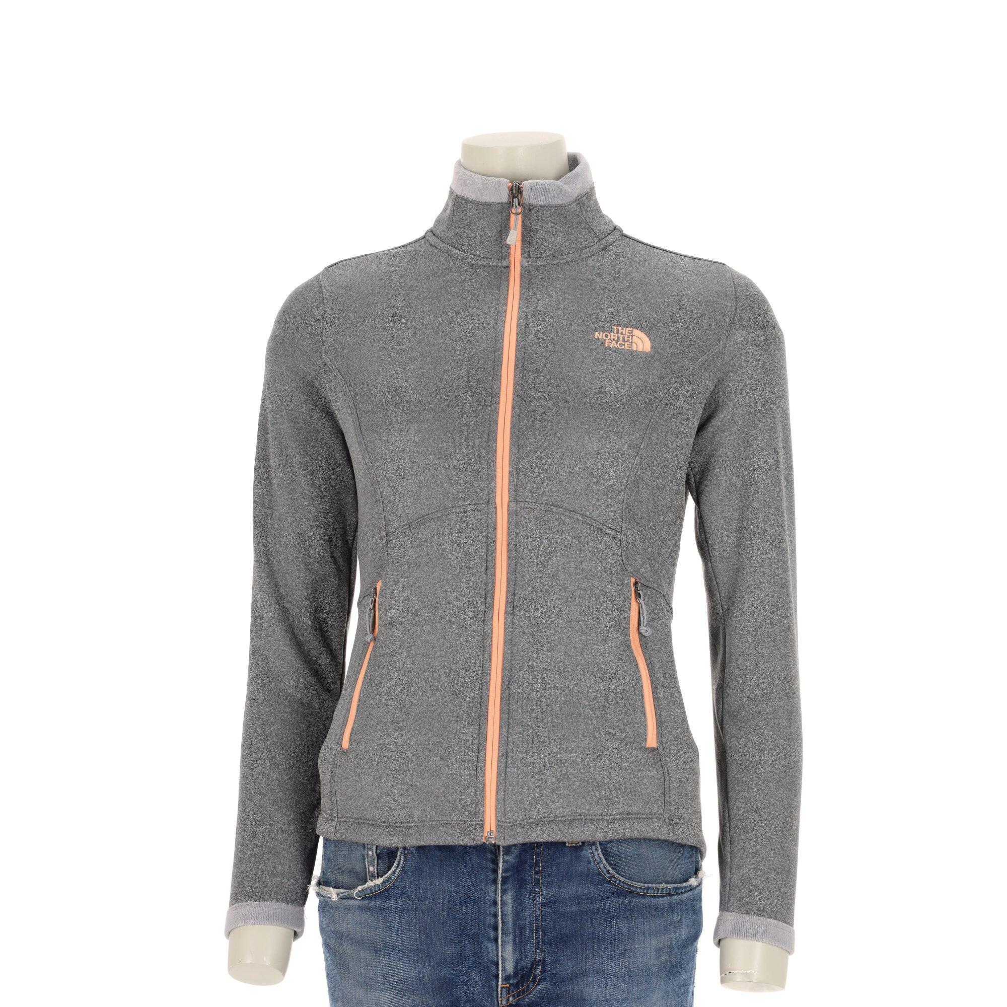 Second life - The North Face bluza damska polarowa szara - Jak nowy