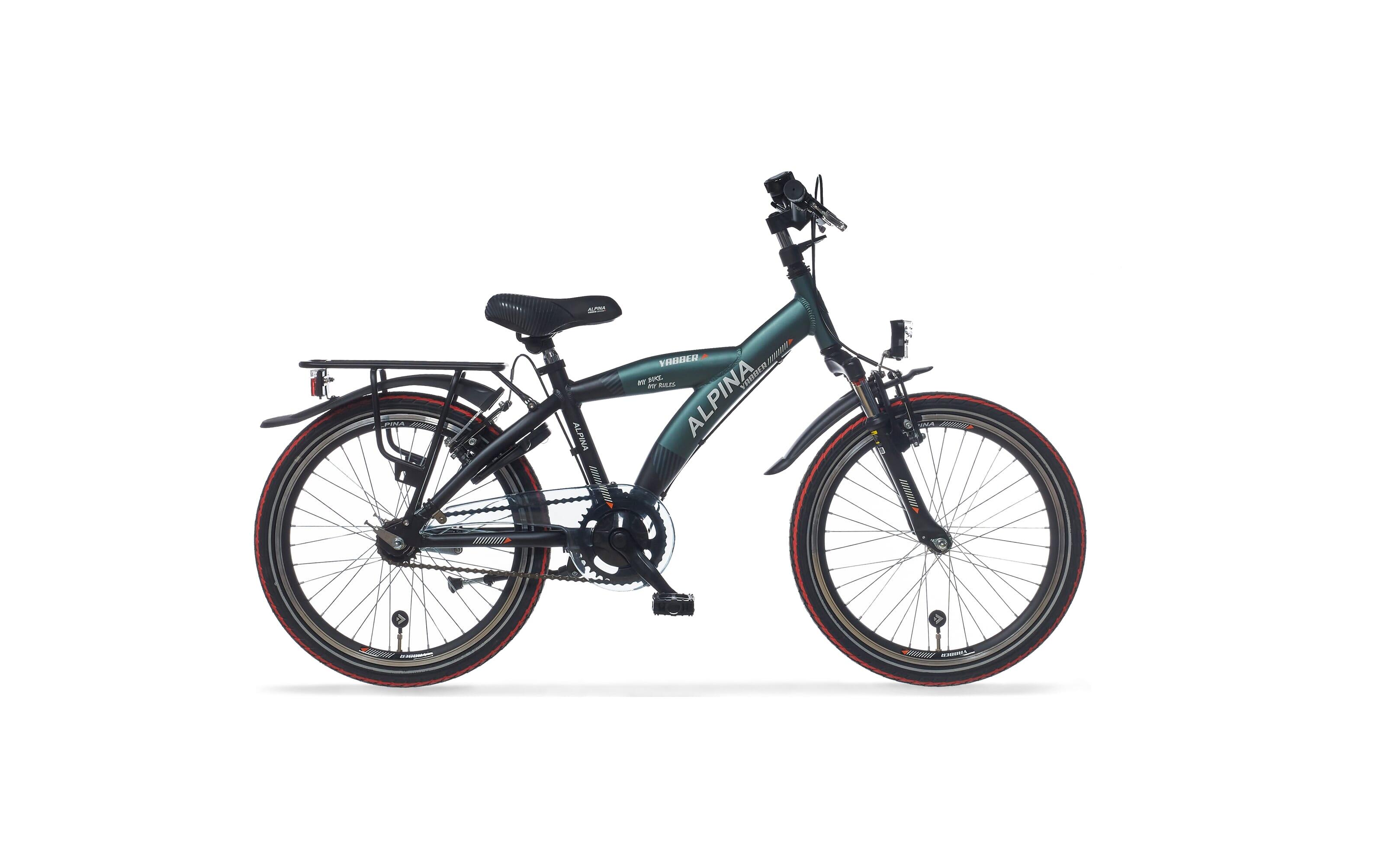 Alpina Yabber J22 22 Pine Green Matt - Vivid Black Matt