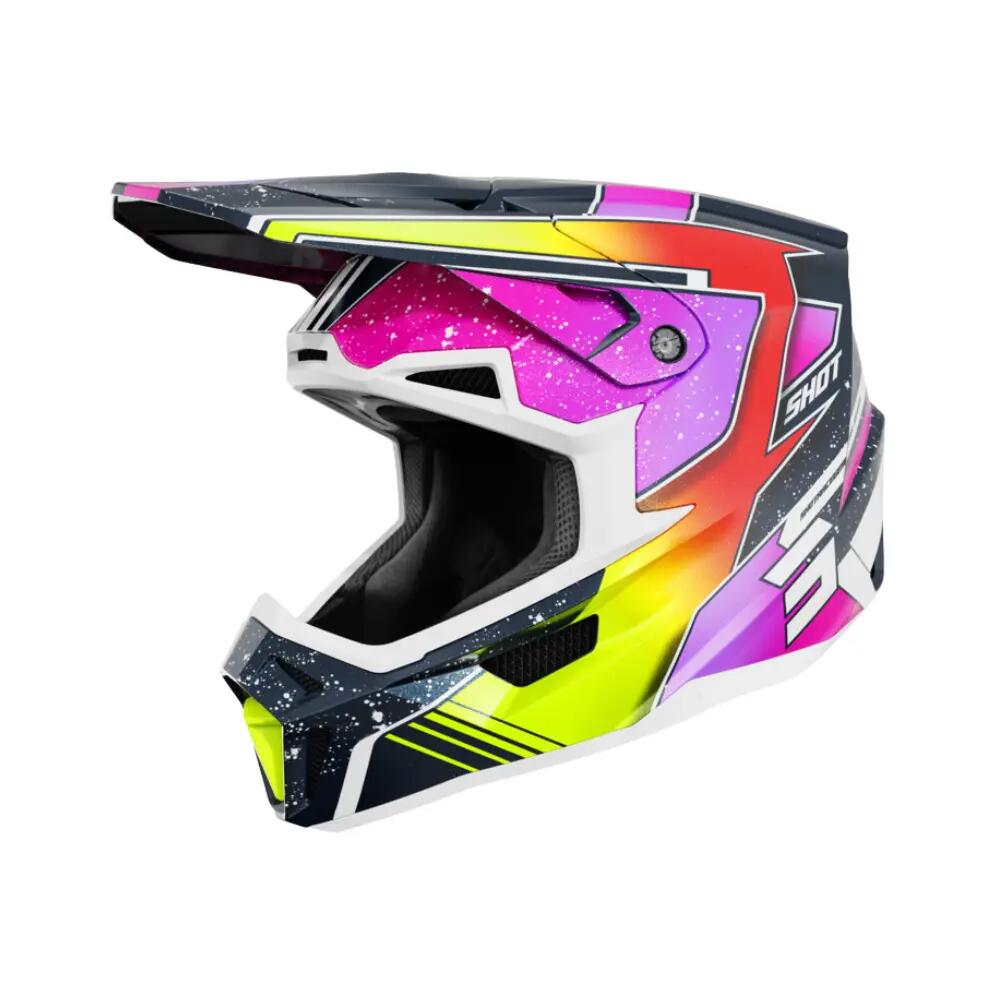Kask pełnotwarzowy Shot Race Gear Lite-Racing