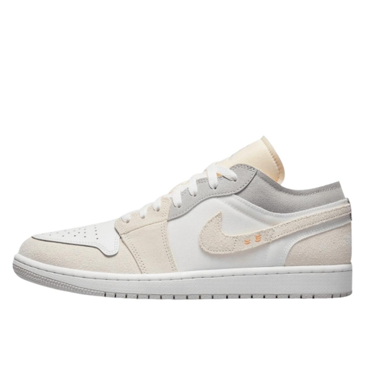 Air Jordan 1 Low Inside Out Cream White Light Grey