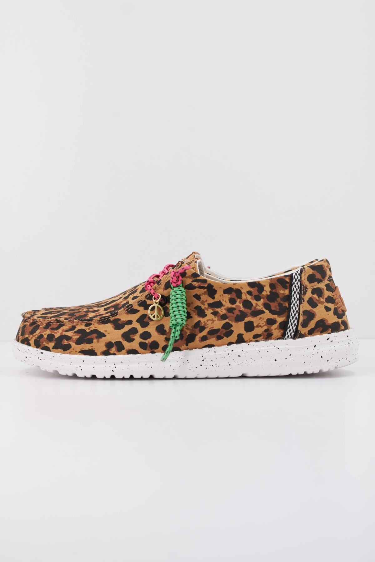 Buty HEY DUDE WENDY GETAWAY LACE Nadruk zwierzęcy