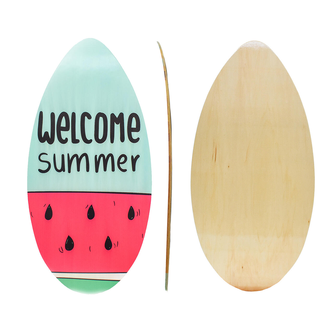 Deska skimboardowa z drewna 41'' arbuz