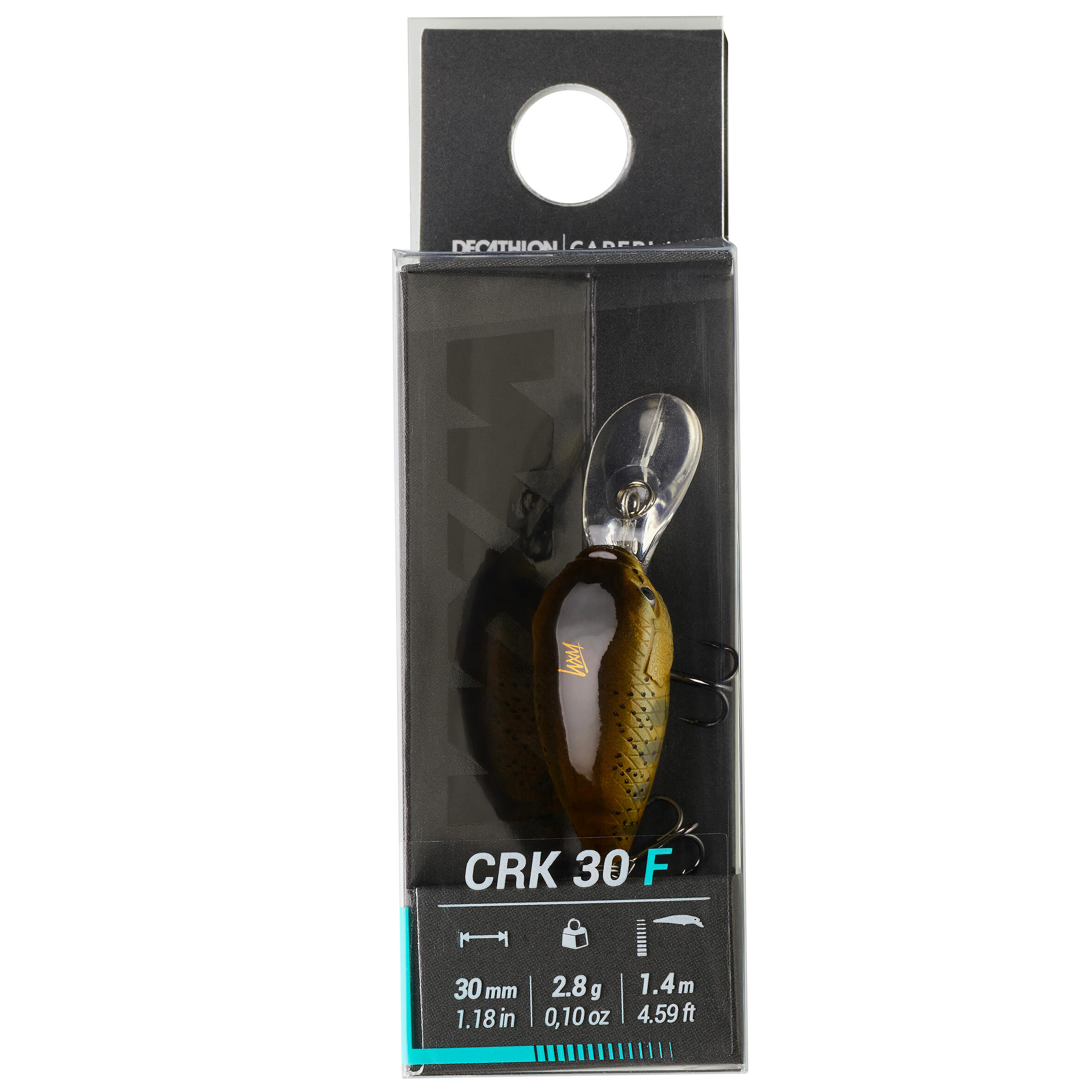 Wobler Crankbait Caperlan WXM CRK 30 F yamame brown