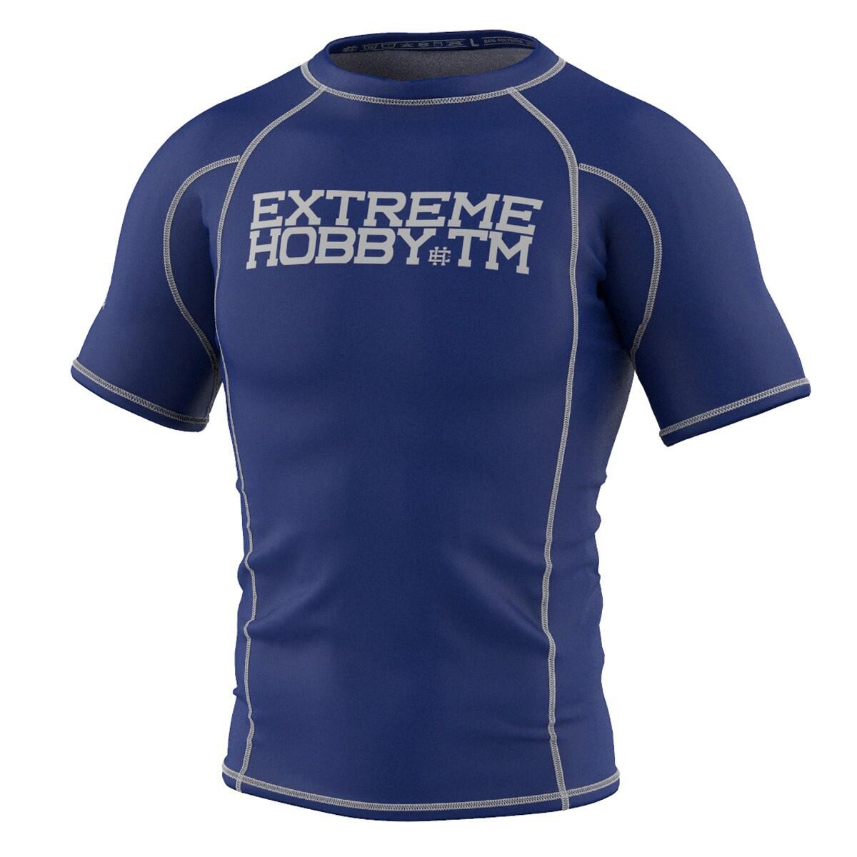 Koszulka Męska Rashguard MMA na Siłownię EXTREME HOBBY TRACE