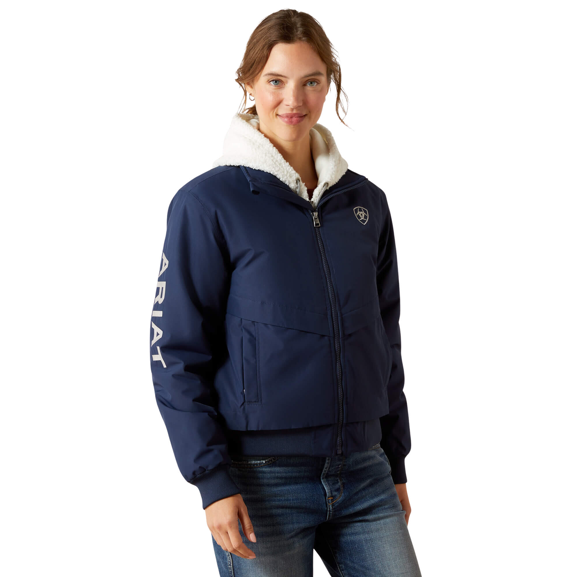 Damska kurtka jeździecka zapinana na zamek Ariat Stable 2.0 Insulated