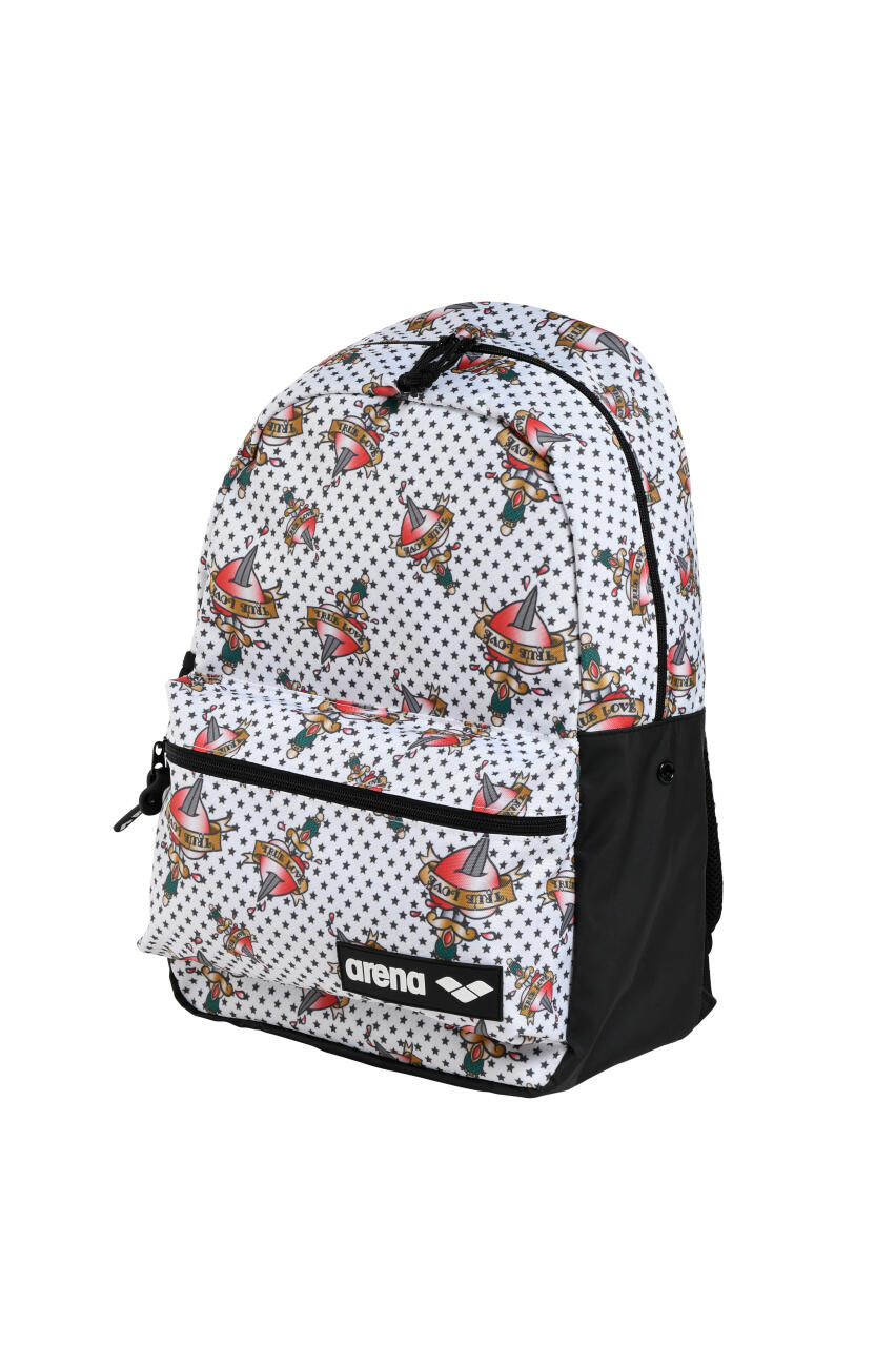 Plecak sportowy szkolny na basen Arena Team Backpack Allover Tattoos