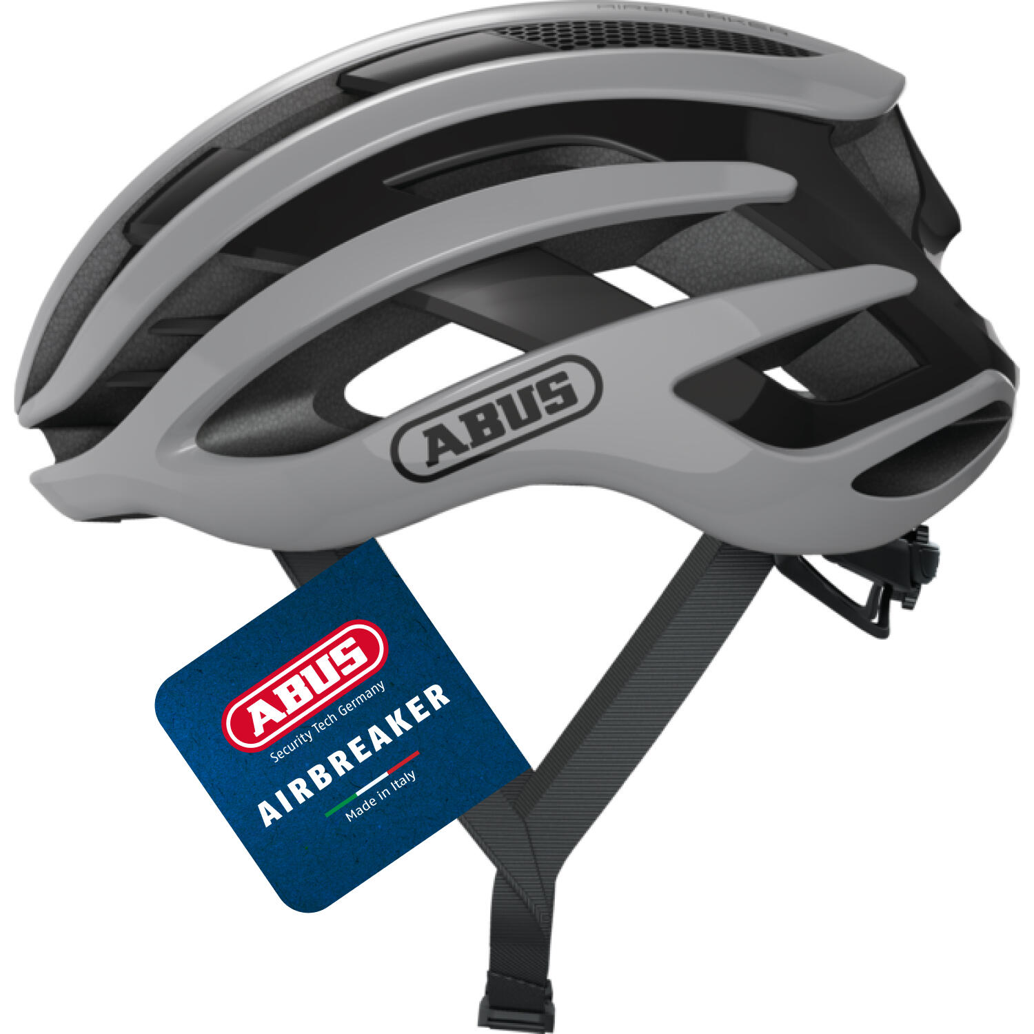 Kask rowerowy szosowy „Airbreaker” szary