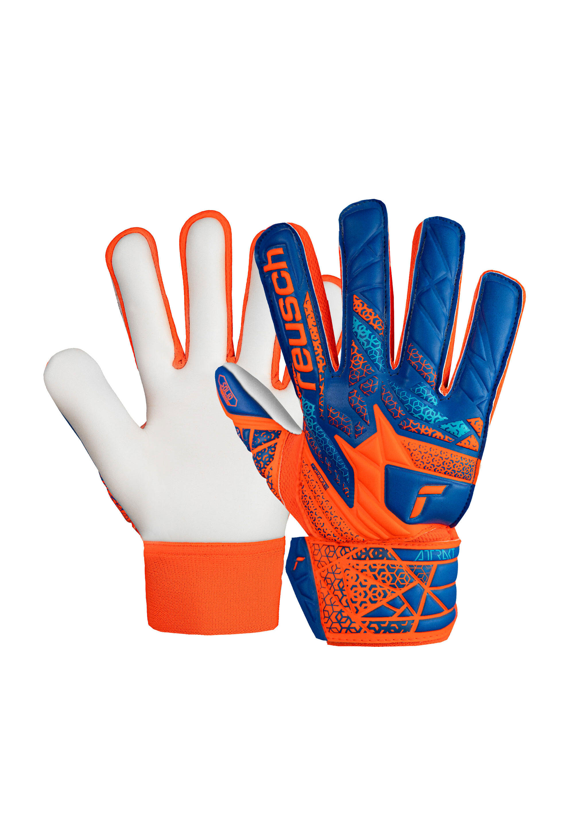 Rękawice Reusch Attrakt Starter Solid Finger Support Junior