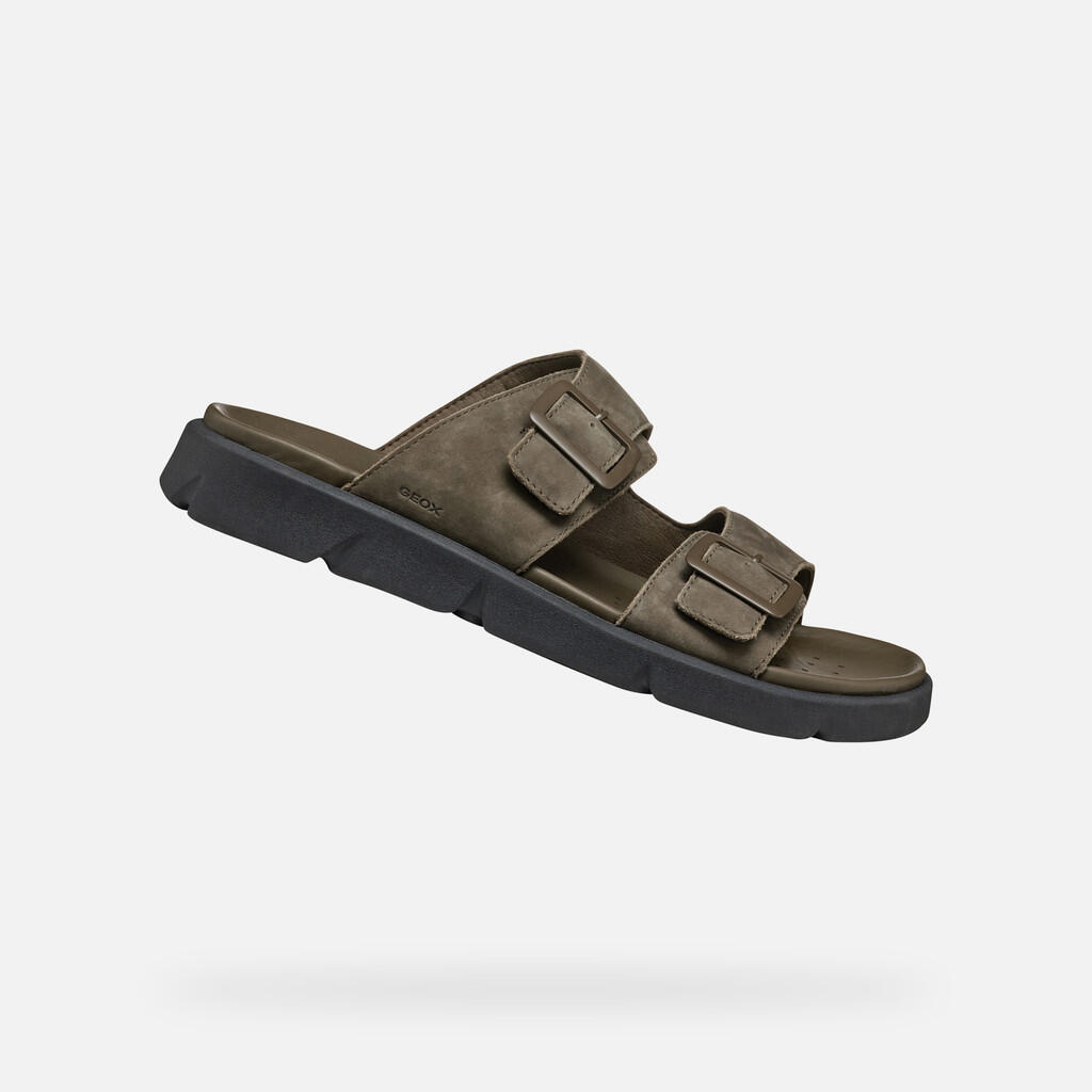Sandały GEOX U XAND 2S Zielony