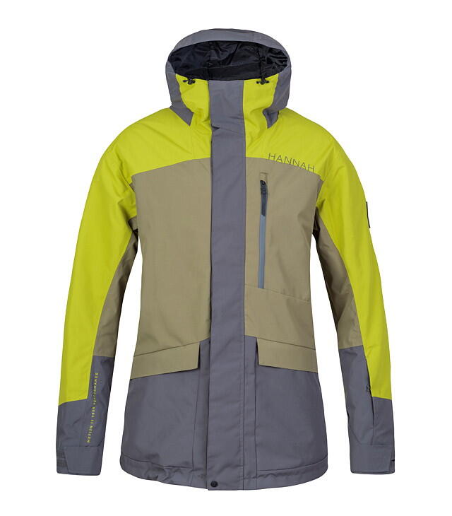 Kurtka męska narciarska Hannah Garow FD burnt olive/citronelle