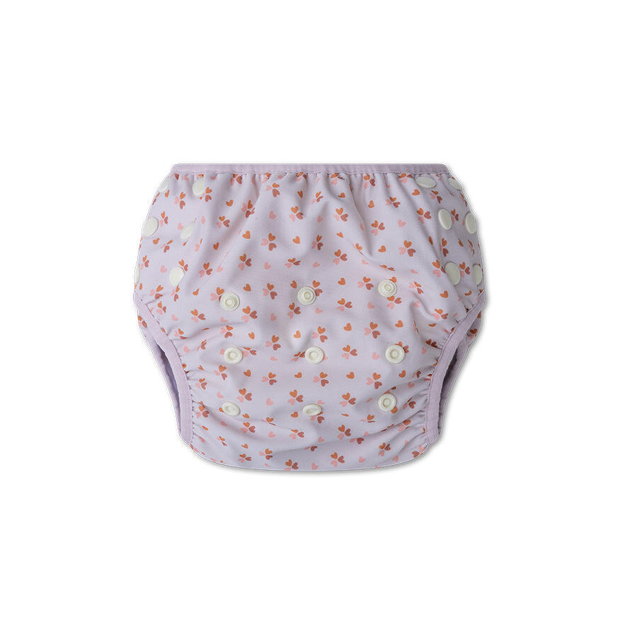 Swim Essentials Swim Diaper - Old Pink - Cozy Hearts