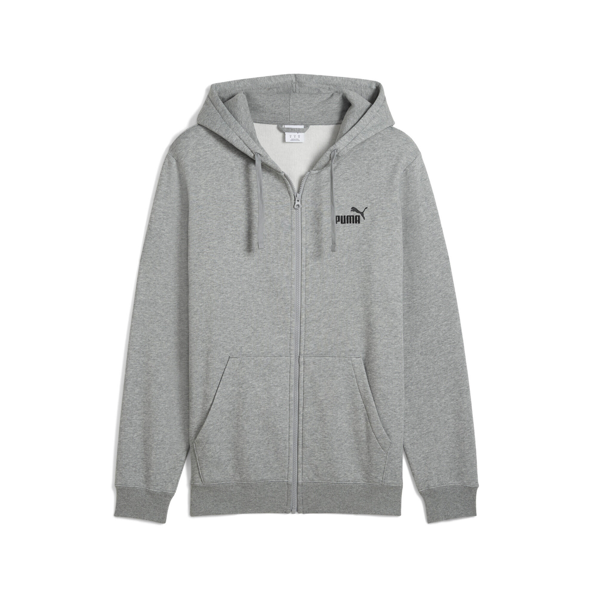 Męska rozpinana bluza z kapturem Essentials z logo No. 1 PUMA