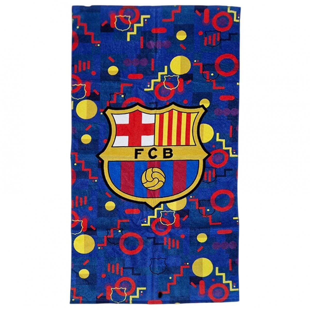FC Barcelona ręcznik plażowy 100x180 cm beach towel mikrofibra