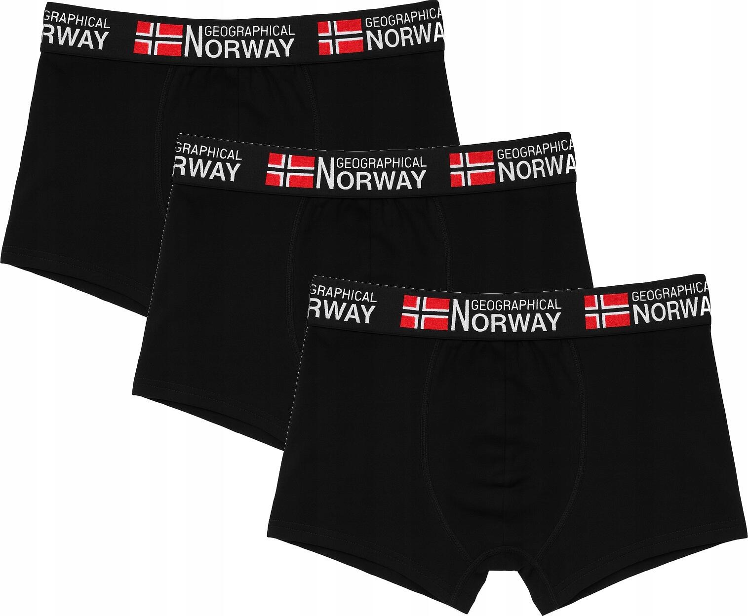 Bokserki dla mężczyzn Geographical Norway 3-pak
