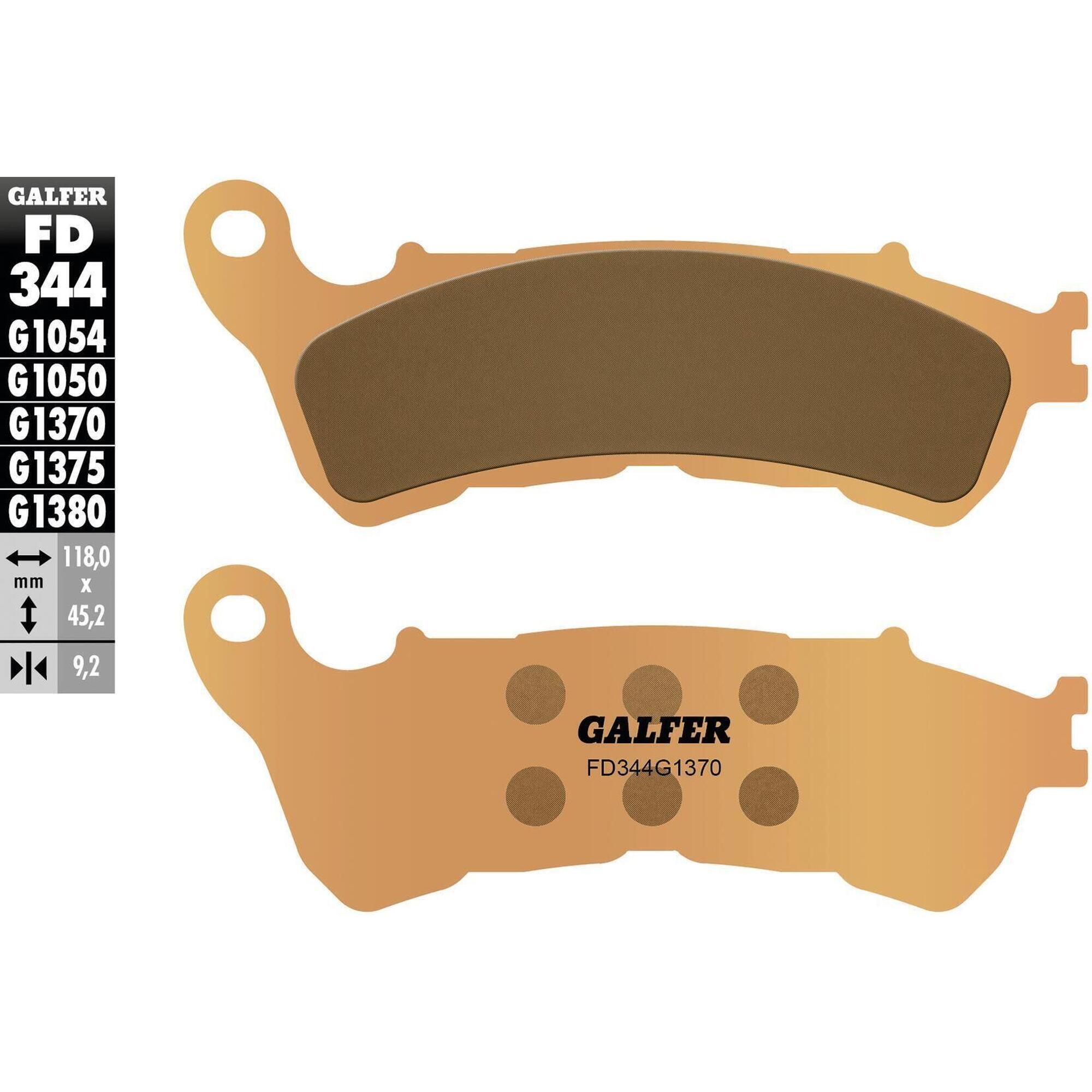 GALFER FD344 klocki hamulcowe sintermetal G1370