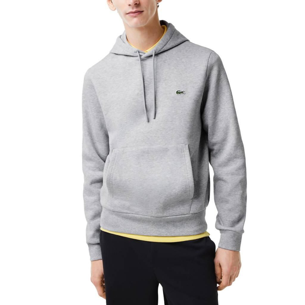 Bluza z kapturem Męska Lacoste Jasnoszary