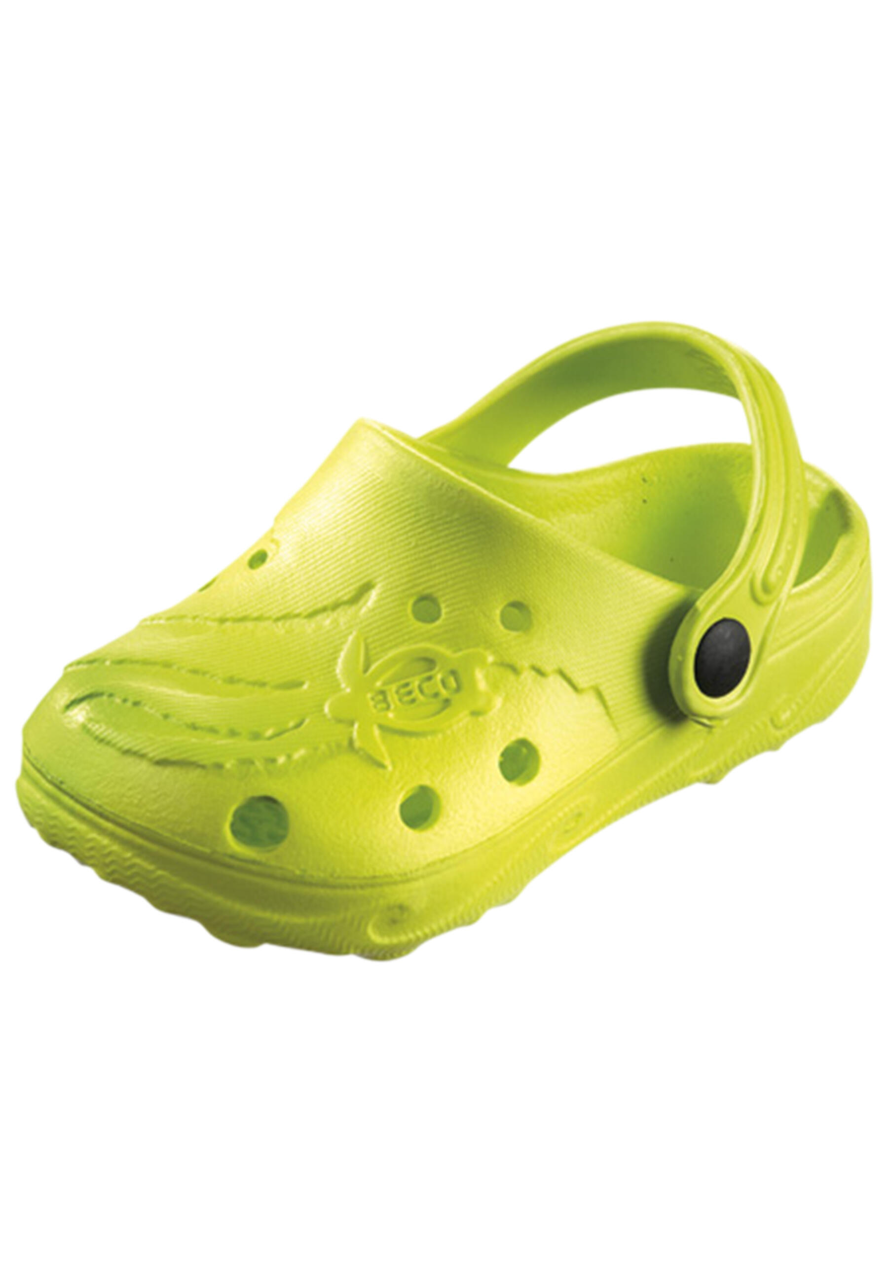 Beco Children's Clogs | Lime Green