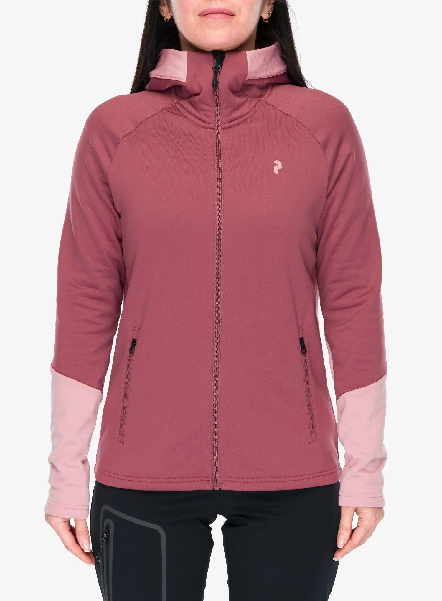 Bluza damska z kapturem Peak Performance Rider Essentials Zip Hood