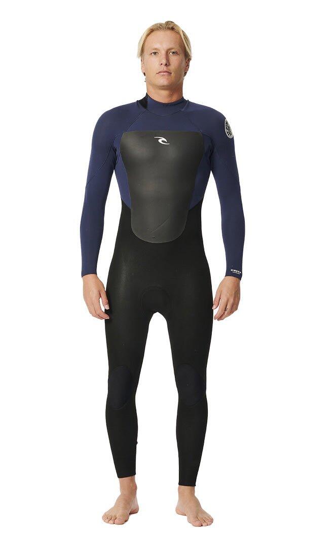 Pianka do pływania męska Rip Curl Omega 4/3 mm Back Zip slate