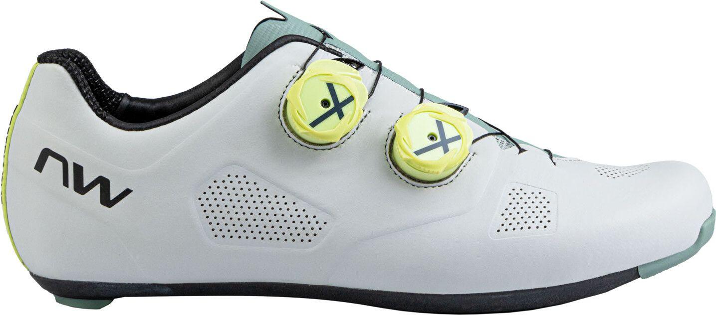 Buty rowerowe szosowe NORTHWAVE Revolution jasny szary