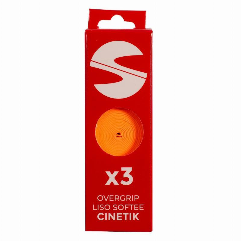 Zestaw 3 nakładek Smooth Softee Cinetik Orange Fluor