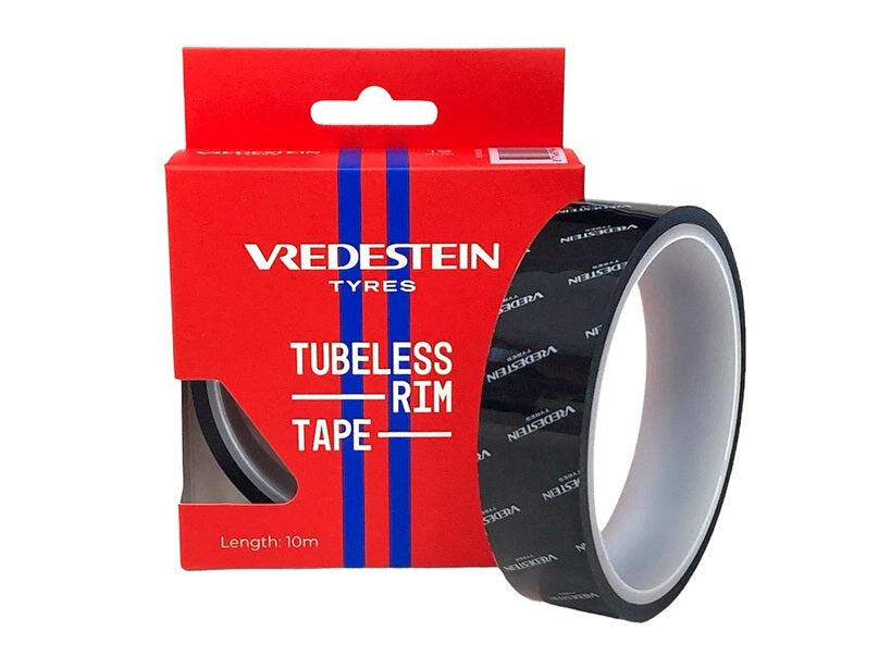 Taśma na obręcz Vredestein tubeless 19mm x 10m czarna