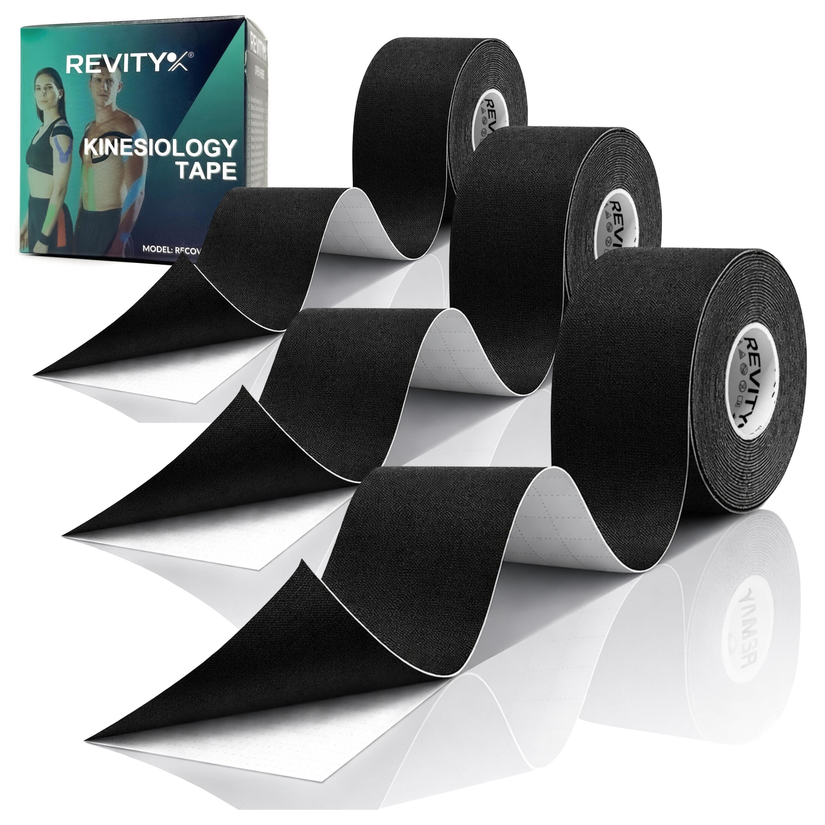 Kinesiology tape 3 szt. 5m Tejpy taśma kinezjologiczna plastry kinesio na kolano
