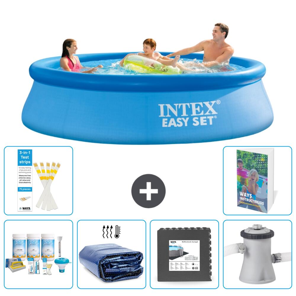 INTEX Basen Easy Set Okrągły - 305x76 cm - 7-częściowy S59