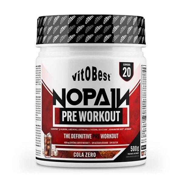 NoPain Pre Workout - 500g VitoBest Cola