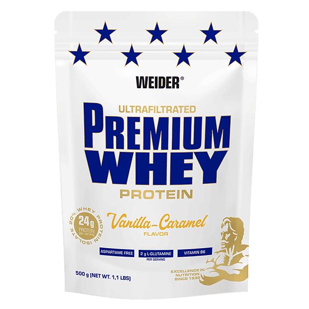 Premium Whey Protein 500g Vanilla-Caramel