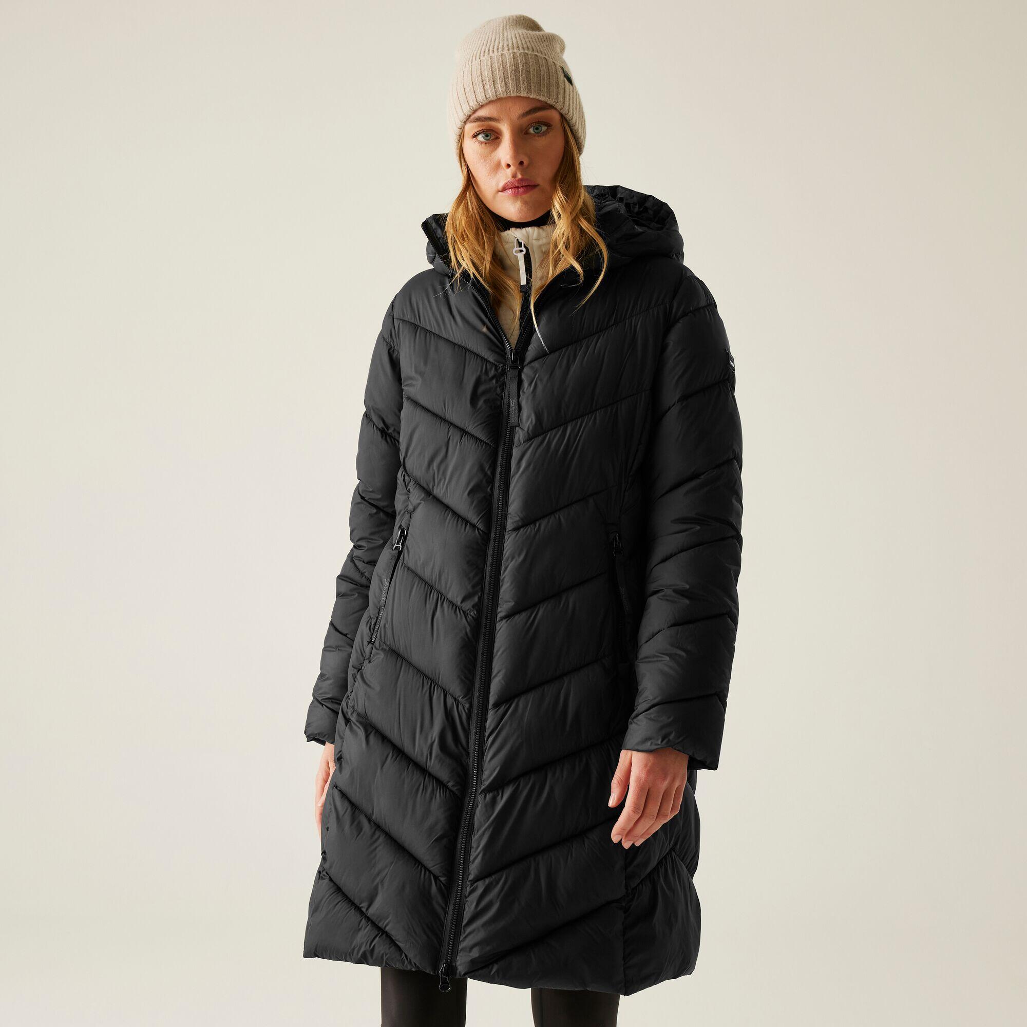 Płaszcz damski zimowy ocieplany Anita